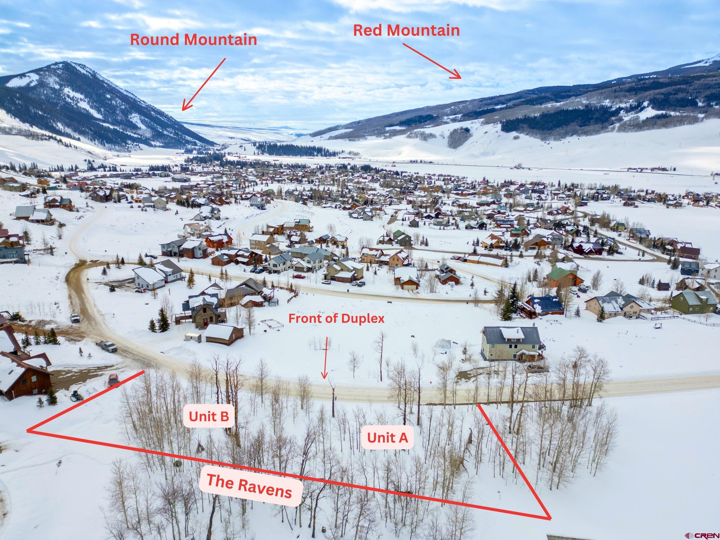 419 Zeligman Street, Unit A Crested Butte, CO 81224 - Photo 7 of 24 a view of a terrace