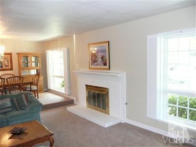 1142 Hendrix Avenue Thousand Oaks, CA 91360 - Photo 7 of 10 a living room with furniture and a fireplace