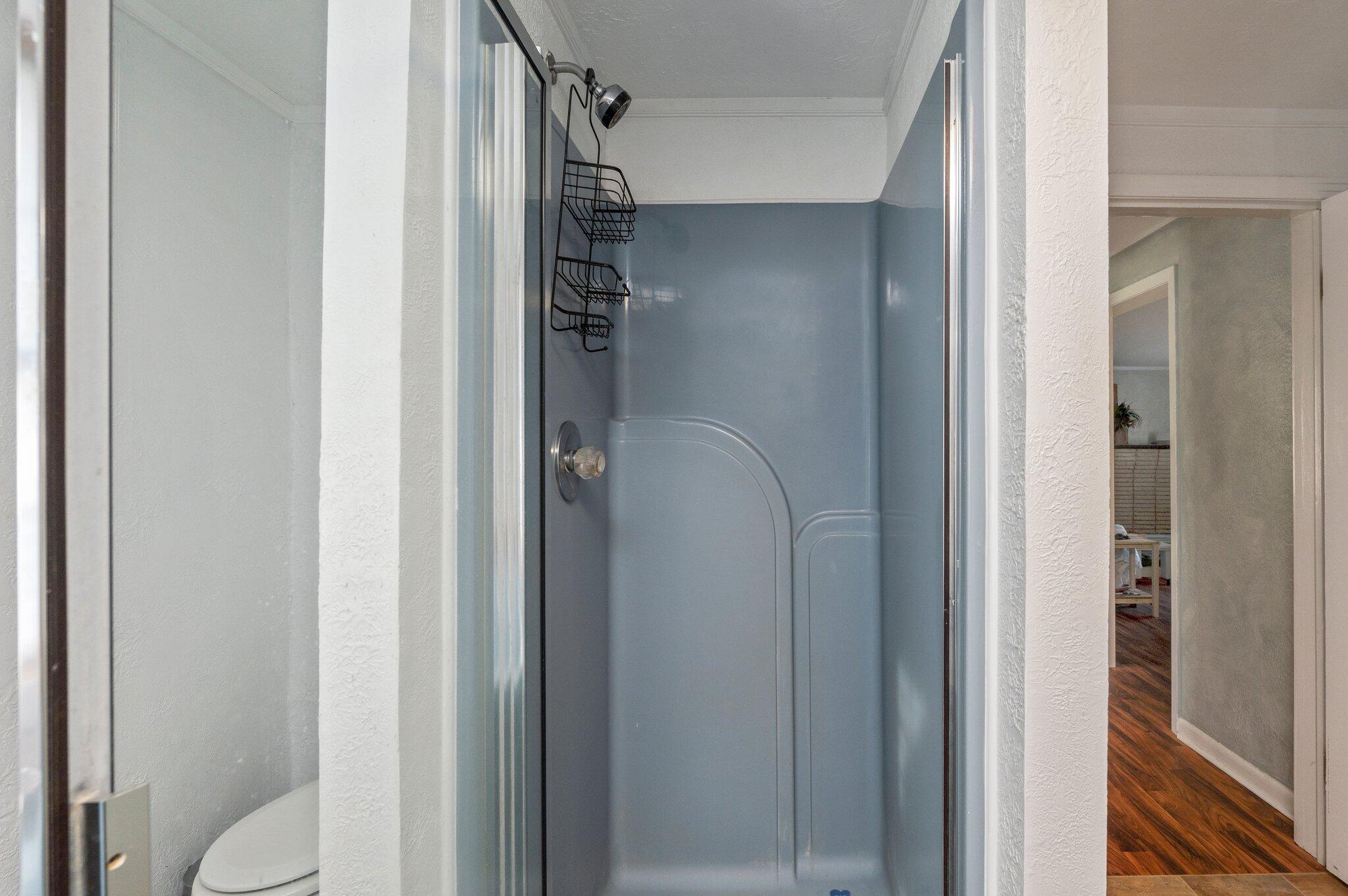 7068 Old River Road Baker, FL 32531 - Photo 32 of 42 a bathroom with a shower and a toilet