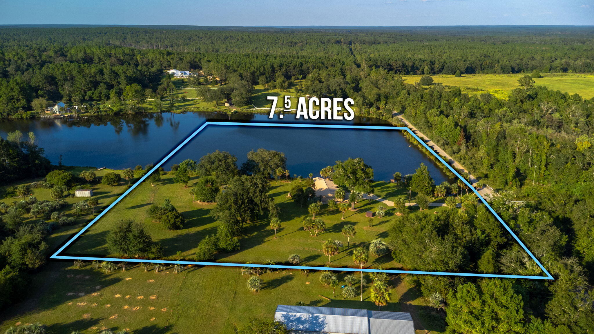 7068 Old River Road Baker, FL 32531 - Photo 5 of 42 a view of a balcony