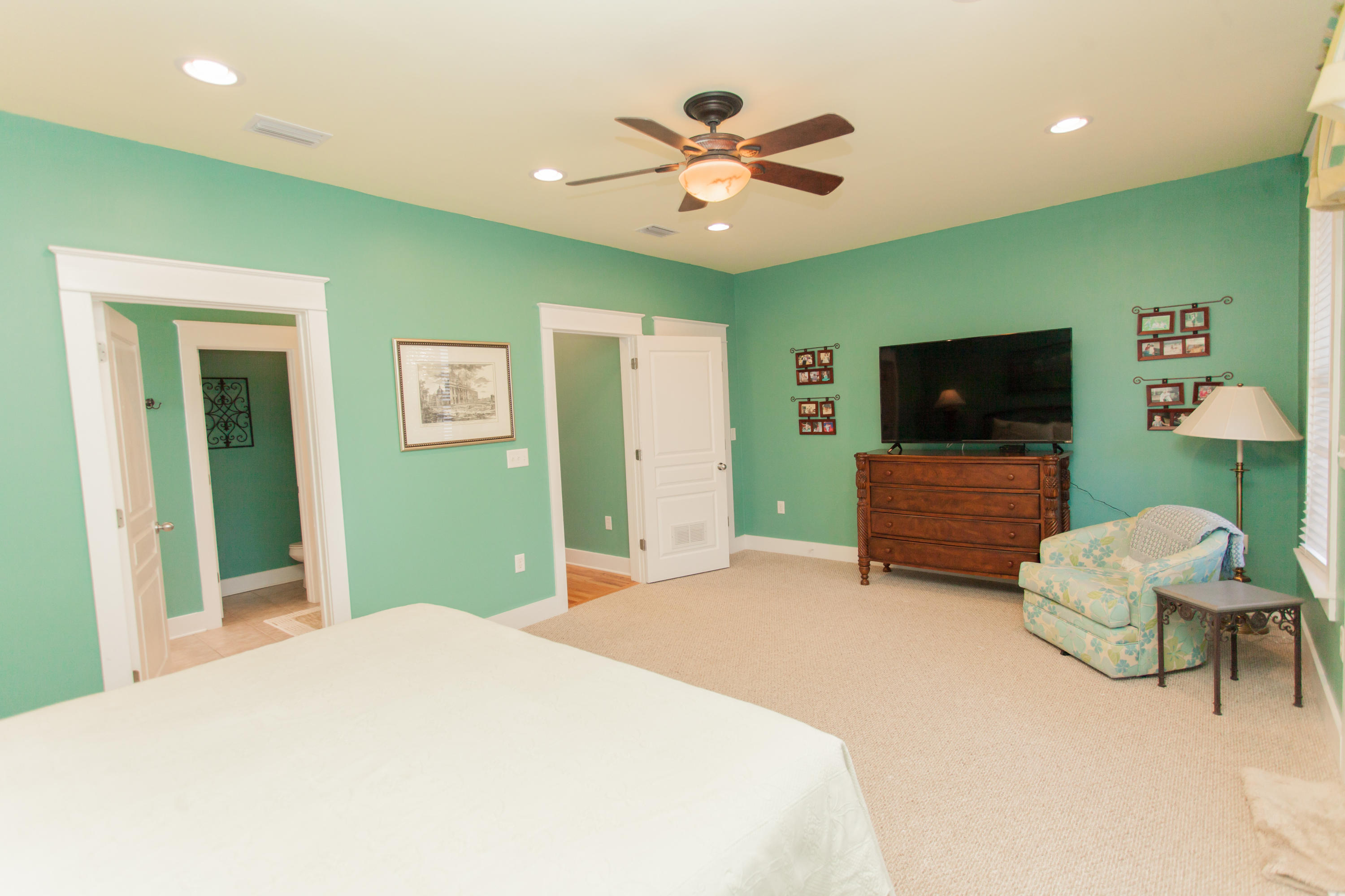 156 Beach Bike Way Inlet Beach, FL 32461 - Photo 33 of 50 a bedroom with a bed and a television