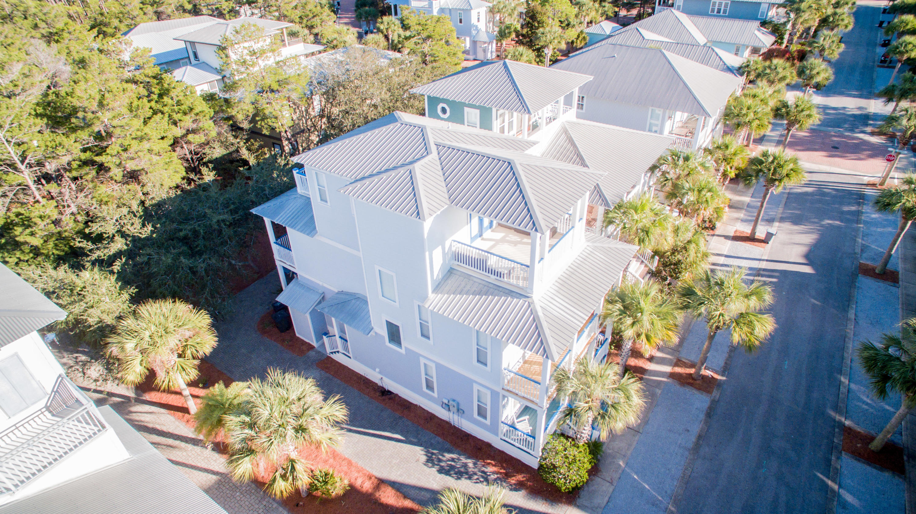 156 Beach Bike Way Inlet Beach, FL 32461 - Photo 4 of 50 a view of a house with a flower garden