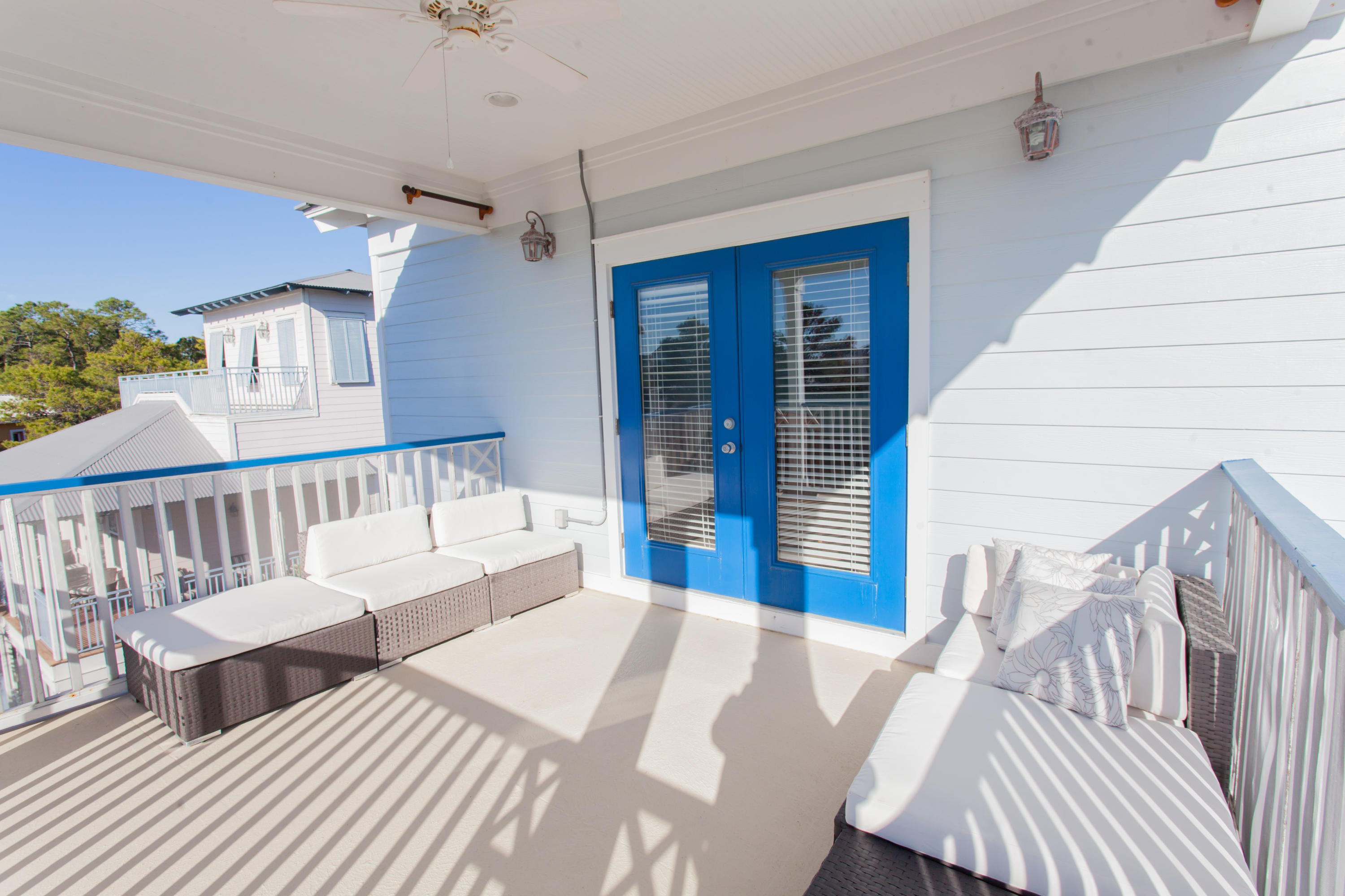156 Beach Bike Way Inlet Beach, FL 32461 - Photo 50 of 50 a view of balcony with furniture