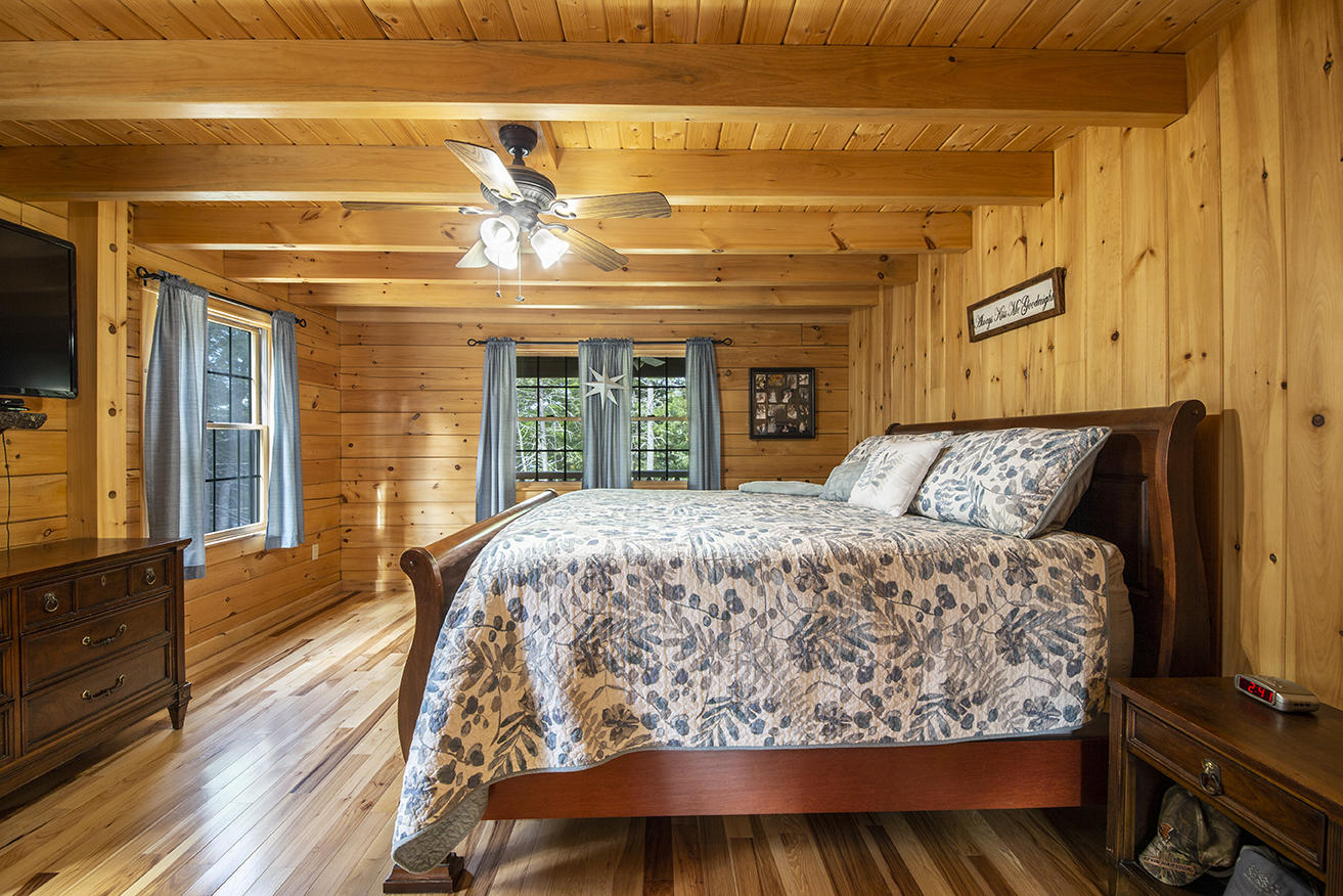 187 Razorville Road Washington, ME 04574 - Photo 18 of 38 First Floor Master Bedroom