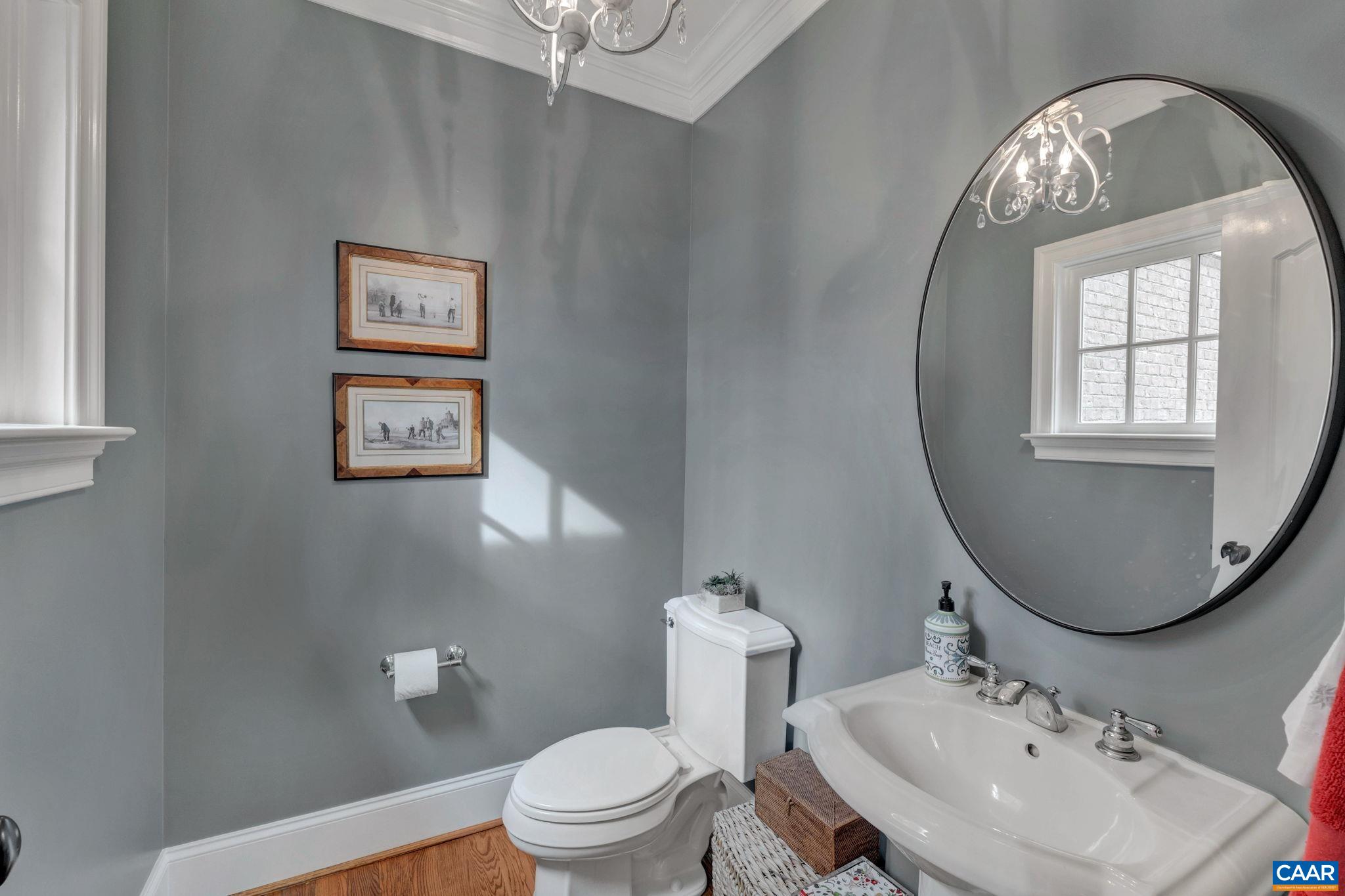 2940 Daventry Lane Charlottesville, VA 22911 - Photo 9 of 67 a bathroom with a toilet a sink and mirror