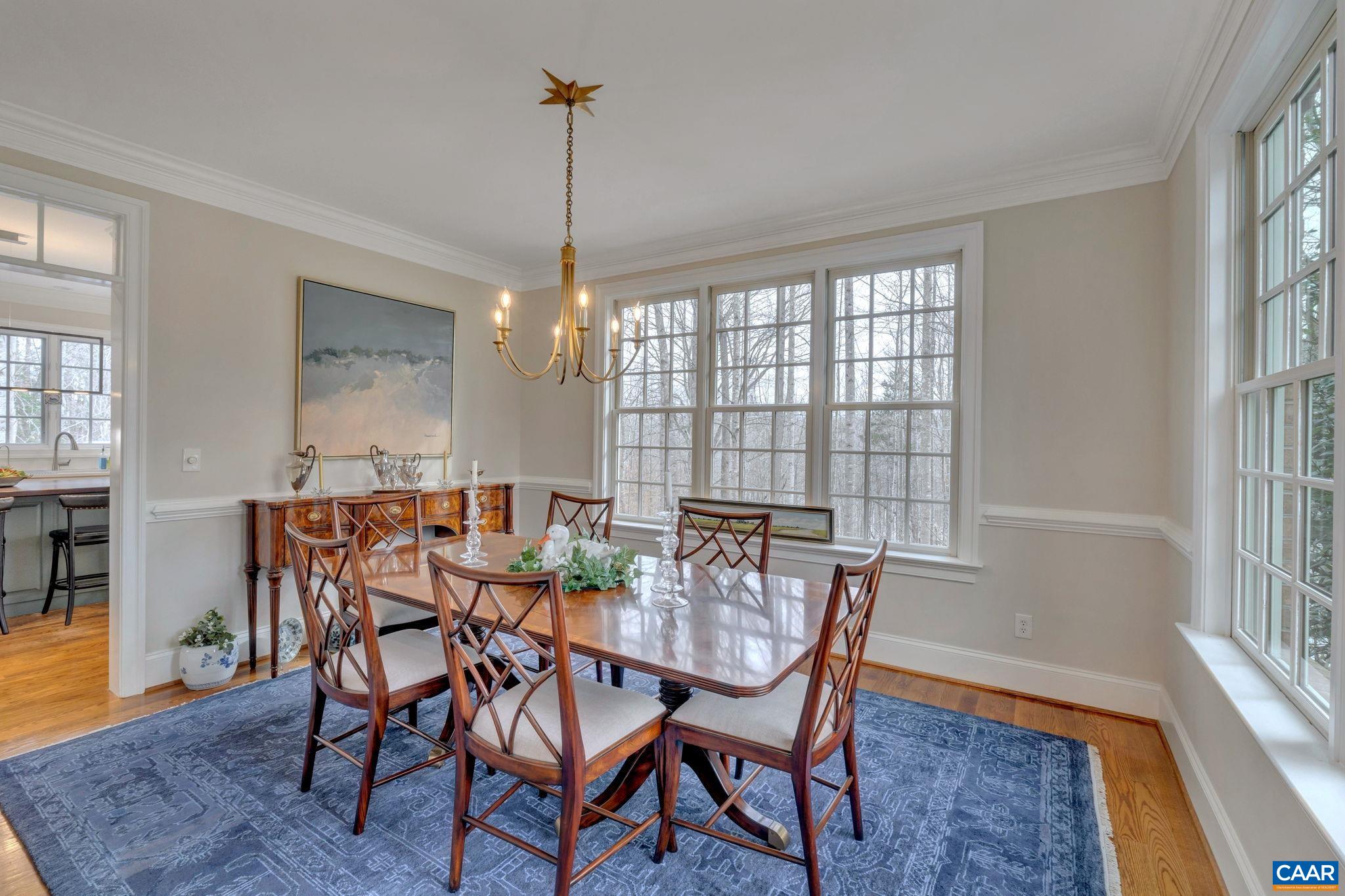 2940 Daventry Lane Charlottesville, VA 22911 - Photo 10 of 67 a view of a dining room with furniture window and wooden floor