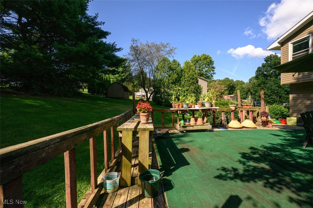 8838 Timberlink Road Northwest Canal Fulton, OH 44614 - Photo 26 of 30 Deck area overlooking the backyard