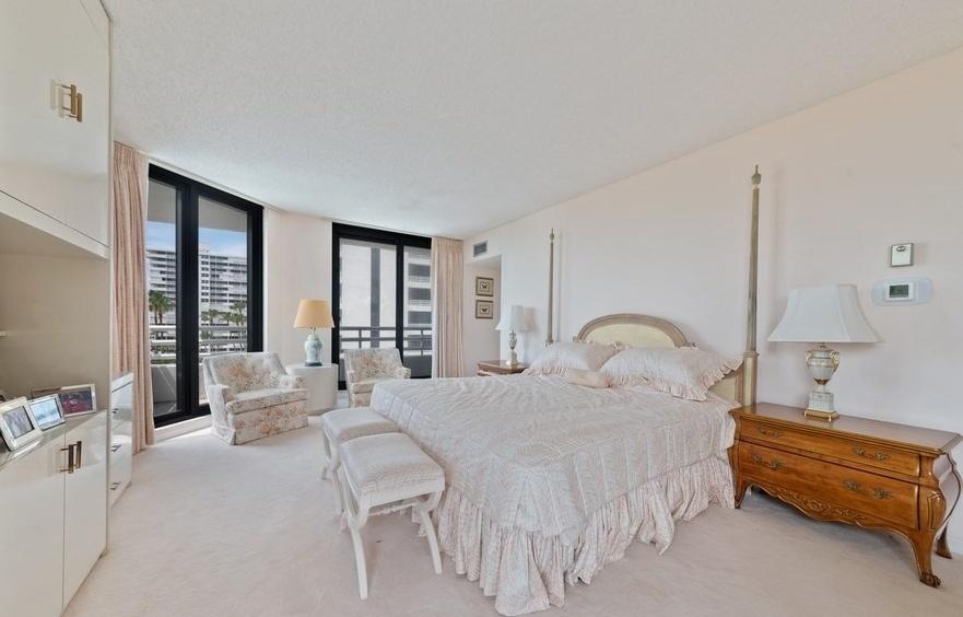 1500 South Ocean Boulevard, Unit S601 Boca Raton, FL 33432 - Photo 13 of 45 11_1500SOceanBlvd_S601_178_MasterBedroom