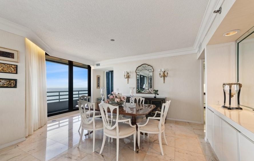 1500 South Ocean Boulevard, Unit S601 Boca Raton, FL 33432 - Photo 6 of 45 08_1500SOceanBlvd_S601_2_DiningRoom_LowR