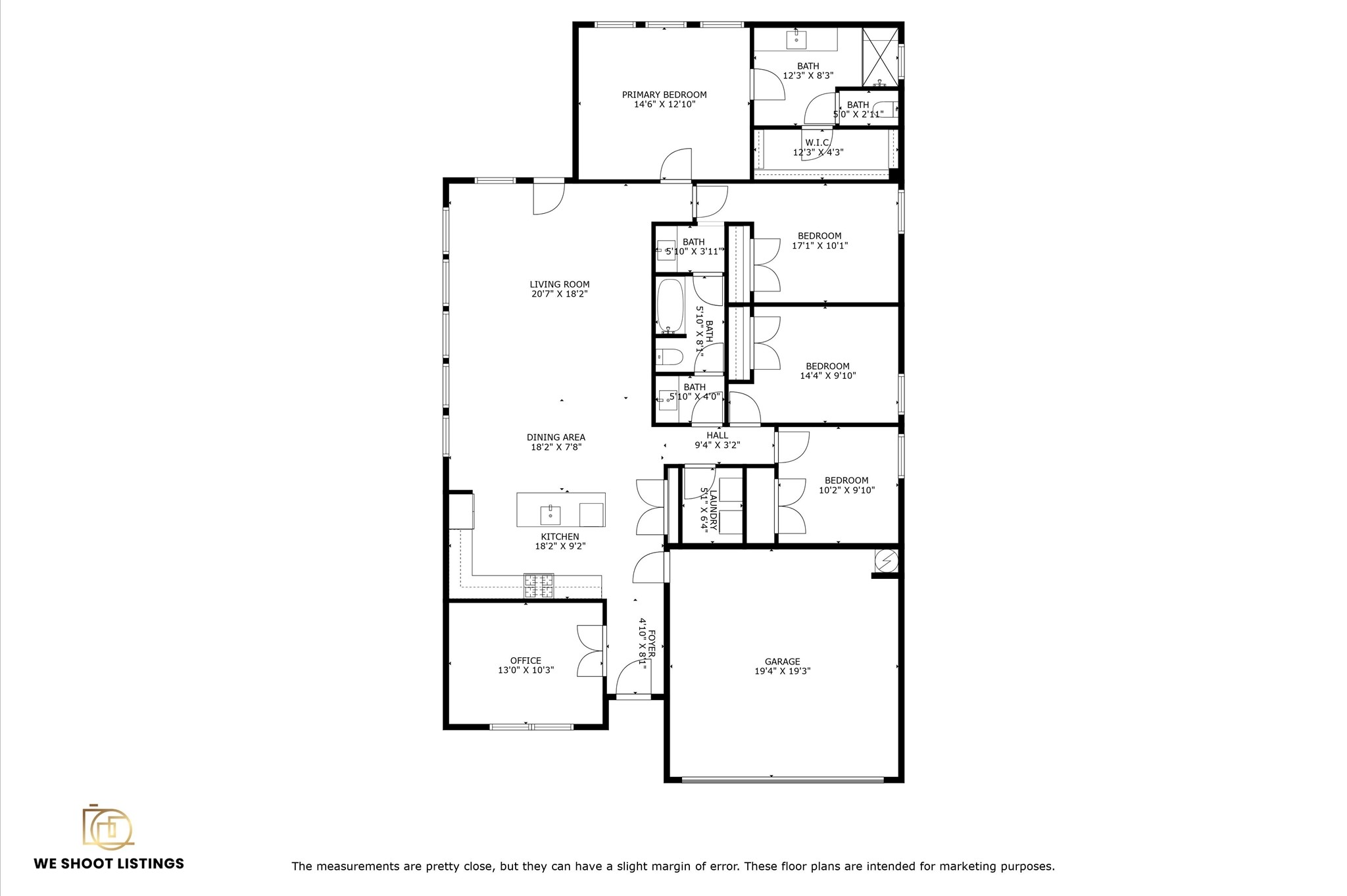 4926 Lenox Grv Lane Rosharon, TX 77583 - Photo 26 of 26 a picture of a floor plan