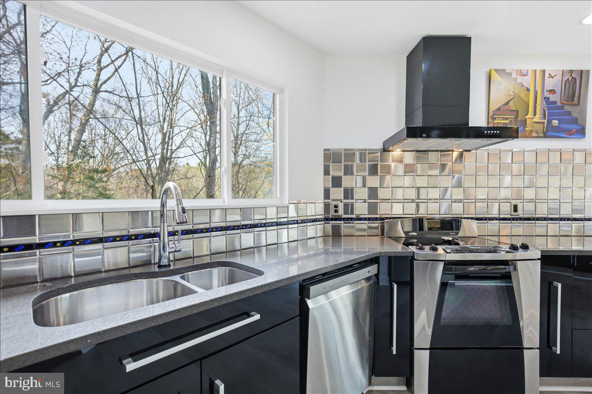 1142 Ranger Ridge Road Lusby, MD 20657 - Photo 17 of 53 a kitchen that has a sink and a stove