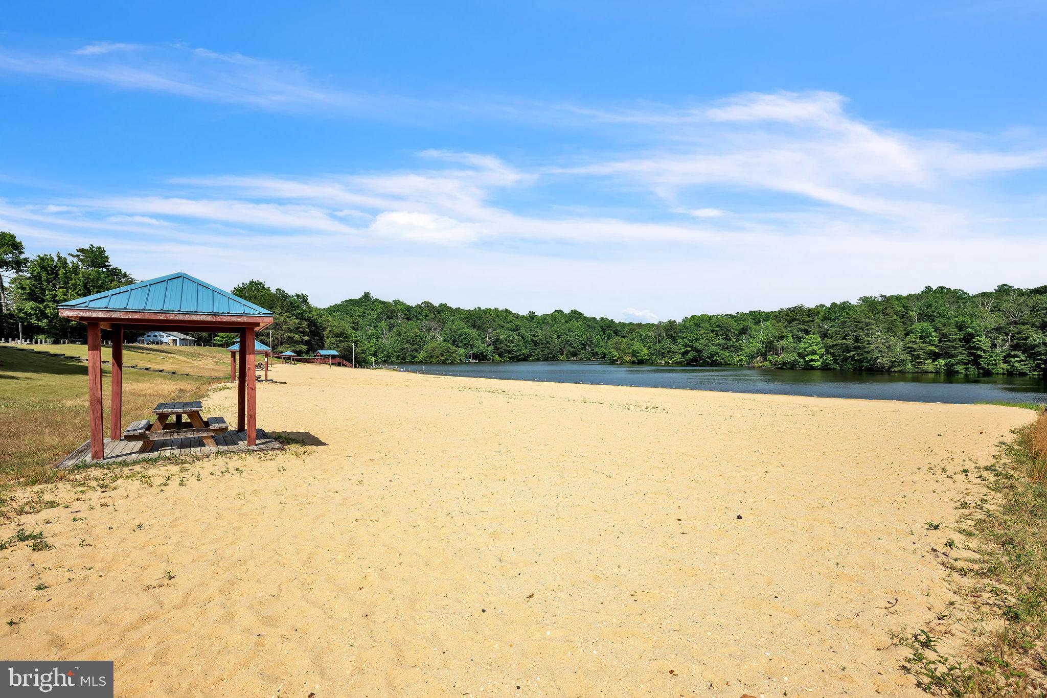 1142 Ranger Ridge Road Lusby, MD 20657 - Photo 48 of 53 a view of lake with green space