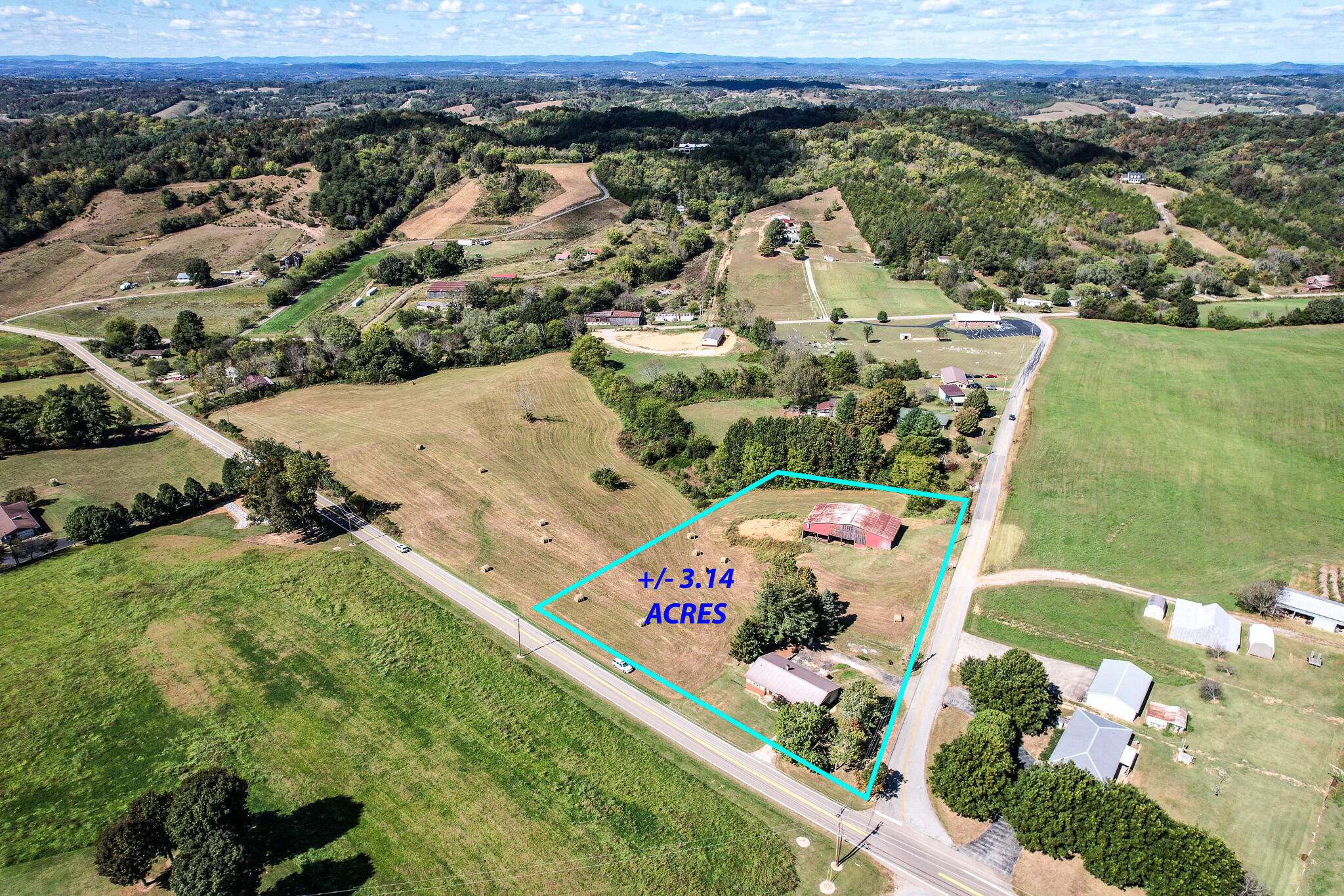7460 Warrensburg Road Mosheim, TN 37818 - Photo 16 of 32 7460 drone 2