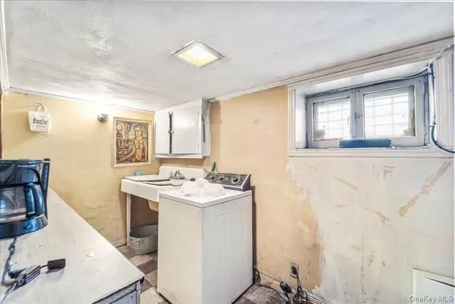 a bathroom with a sink toilet and mirror