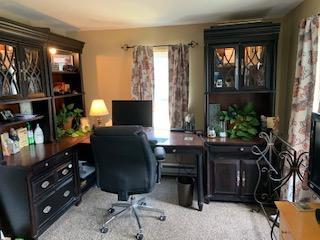 320 Village Road Dallas, PA 18612 - Photo 17 of 29 a view of a workspace with furniture and a window