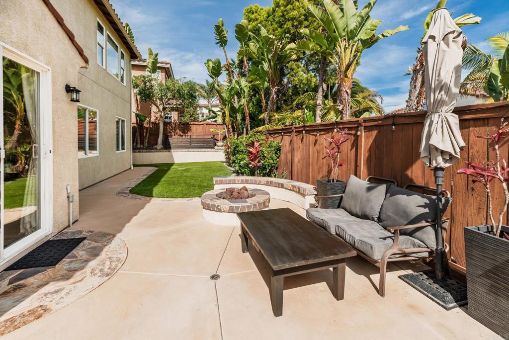 3434 Ravine Drive Carlsbad, CA 92010 - Photo 24 of 37 a view of a backyard with sitting area