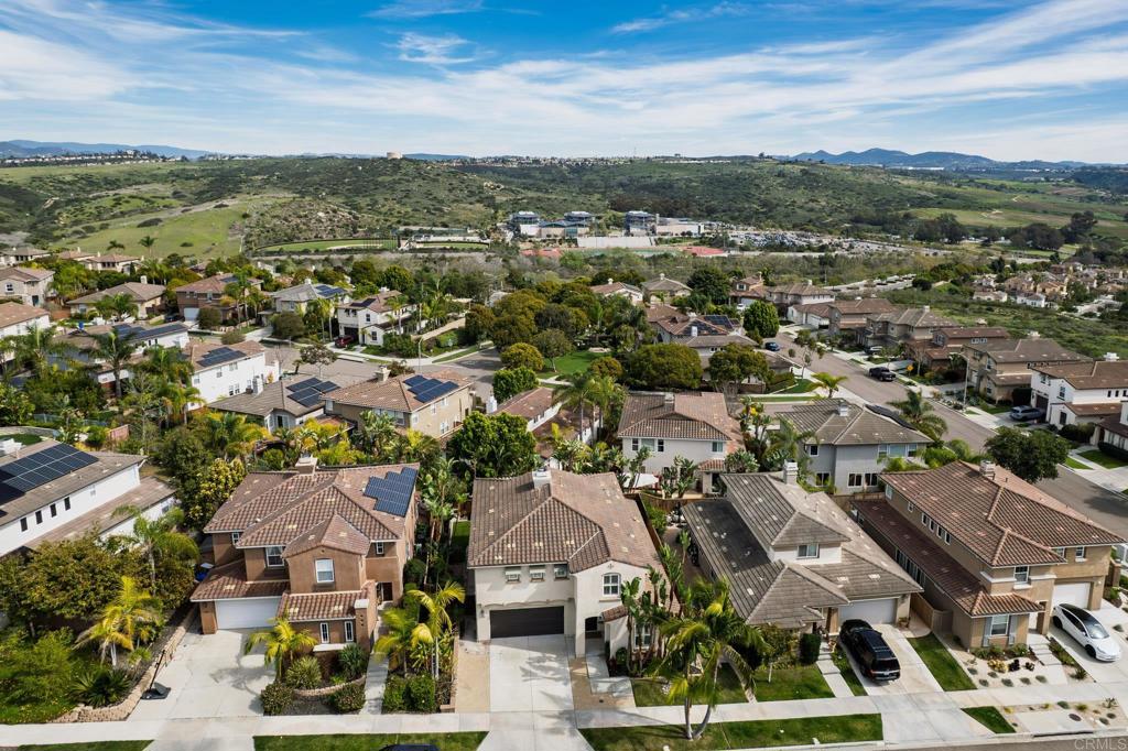 3434 Ravine Drive Carlsbad, CA 92010 - Photo 32 of 37 an aerial view of residential houses with outdoor space