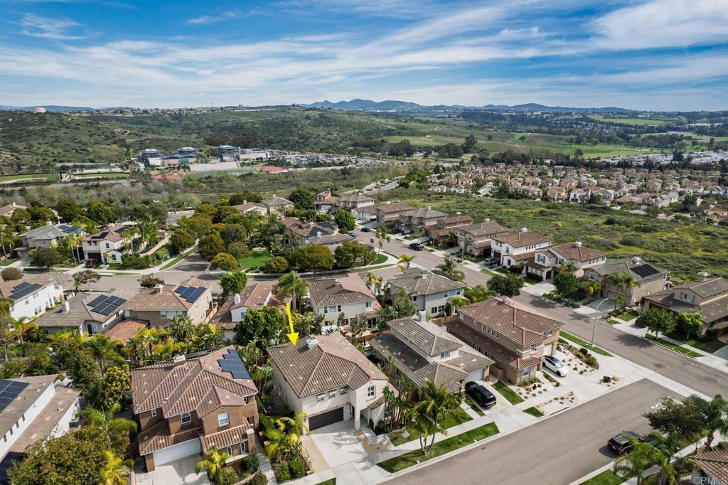 3434 Ravine Drive Carlsbad, CA 92010 - Photo 34 of 37 an aerial view of residential house with outdoor space