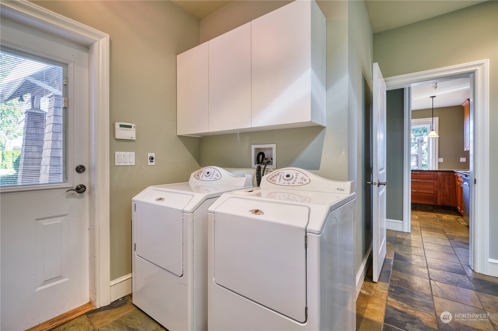 589 South Beach Road Point Roberts, WA 98281 - Photo 26 of 37 a utility room with dryer and washer