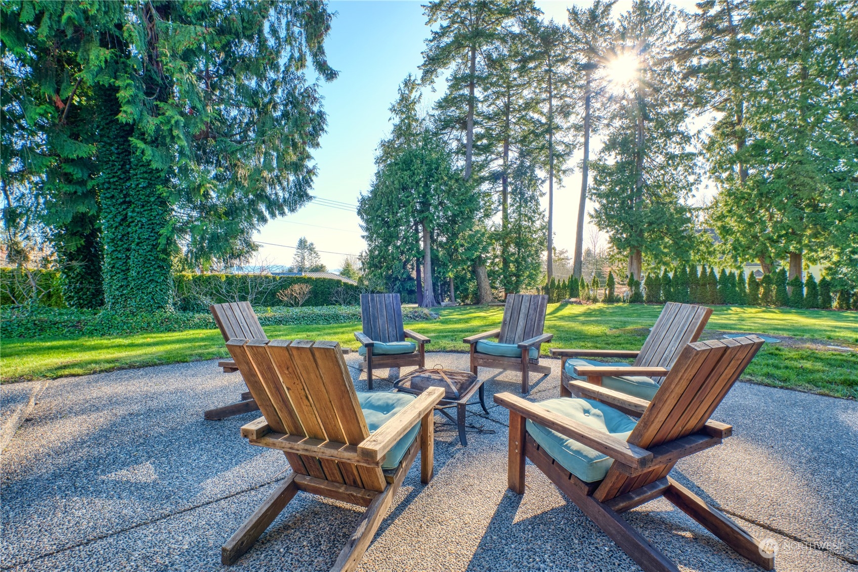 589 South Beach Road Point Roberts, WA 98281 - Photo 36 of 37 a view of a chairs in backyard of the house