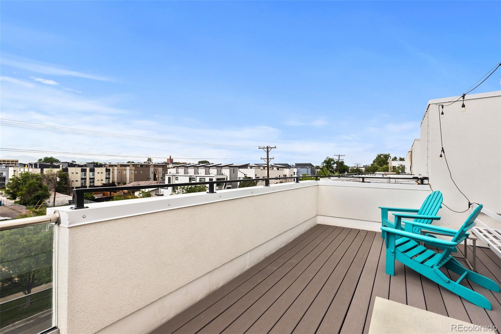 1608 Irving Street Denver, CO 80204 - Photo 32 of 37 a view of a balcony with city view