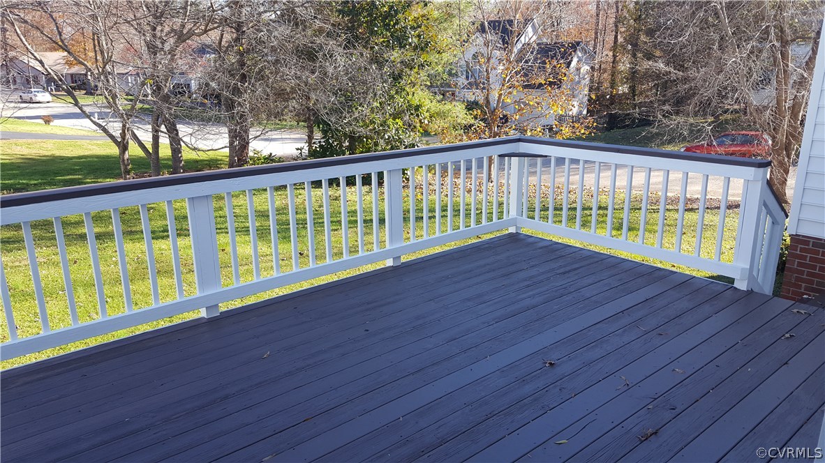 1613 Wilson Wood Road Midlothian, VA 23114 - Photo 3 of 37 a view of deck with a backyard