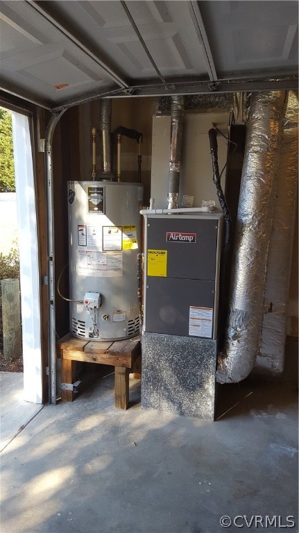 1613 Wilson Wood Road Midlothian, VA 23114 - Photo 31 of 37 a view of water heater room