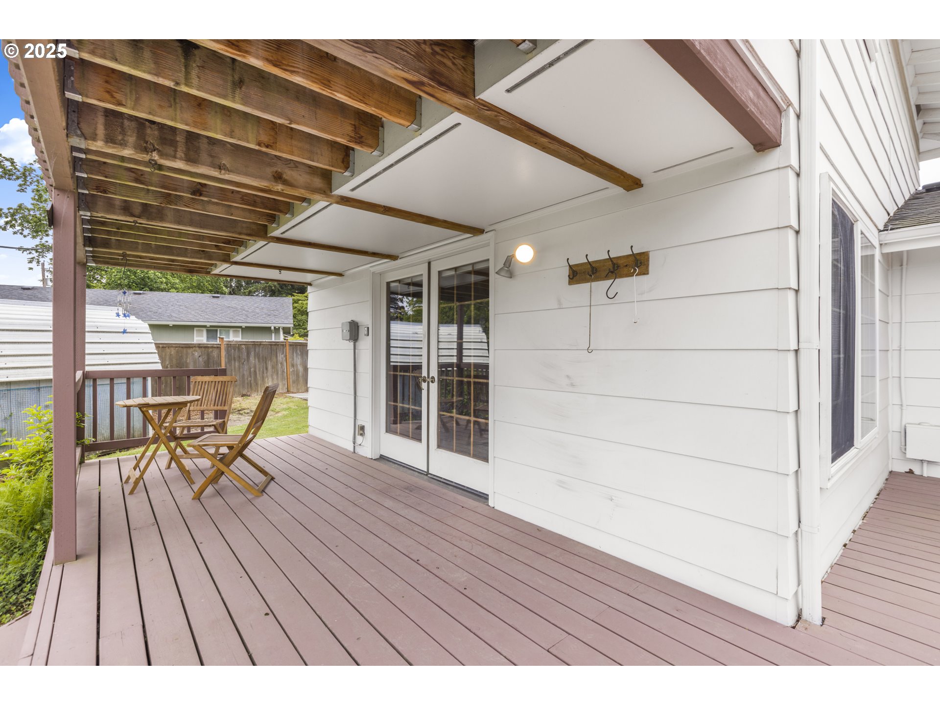 2055 Ridgeway Drive Eugene, OR 97401 - Photo 33 of 48 a view of outdoor seating area with wooden floor