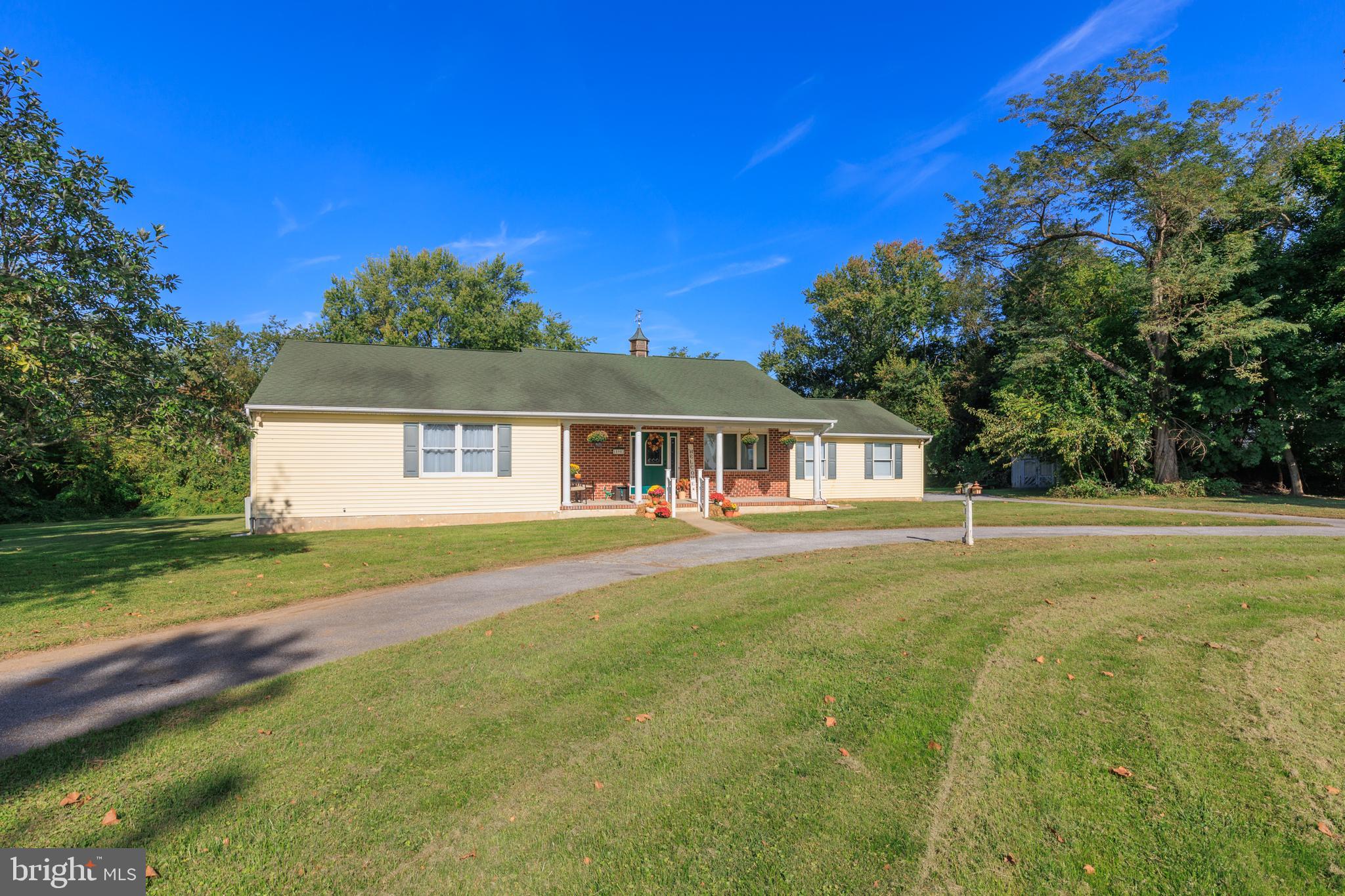 15902 Trenton Road Upperco, MD 21155 - Photo 55 of 57 a front view of a house with a yard