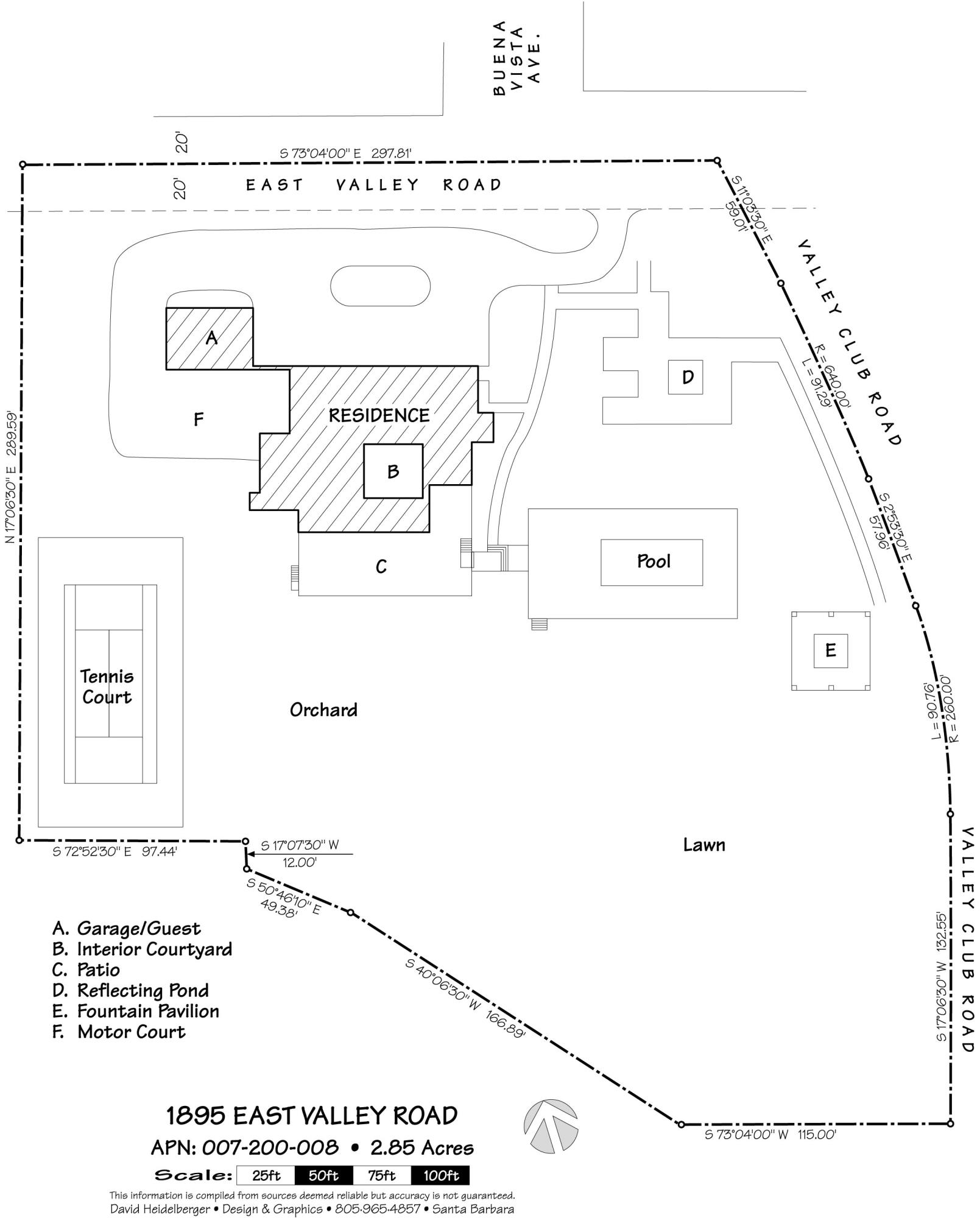 1895 East Valley Road Santa Barbara, CA 93108 - Photo 17 of 19 1895 EVR Site Plan-2 (1)