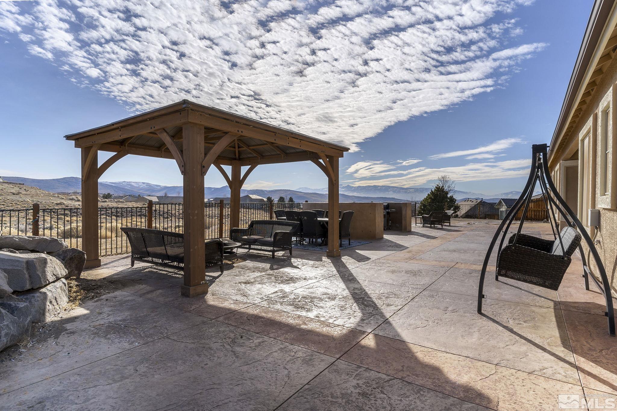 3528 Desert Fox Drive Sparks, NV 89436 - Photo 25 of 35 a view of sitting space with chairs in patio