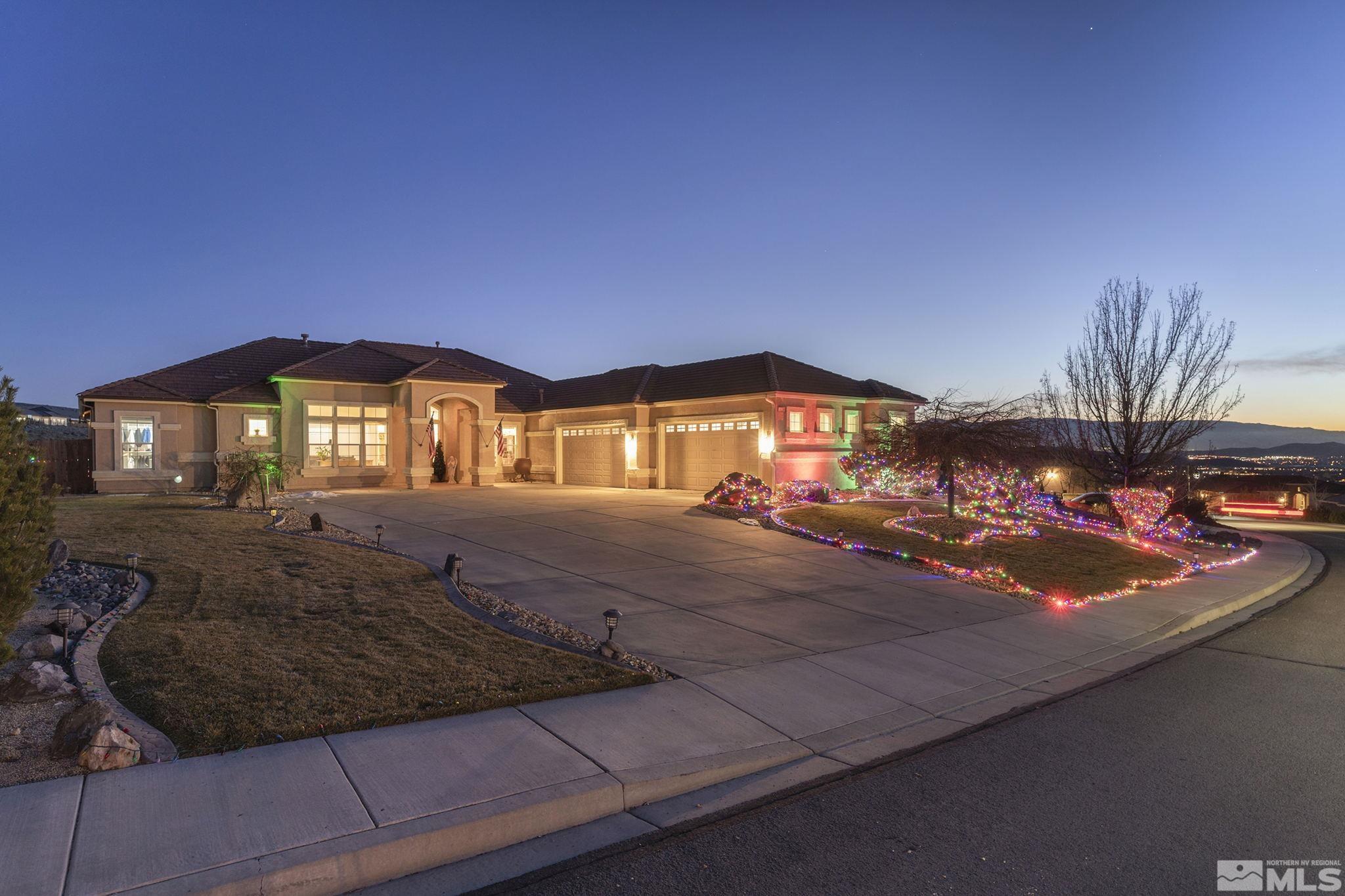 3528 Desert Fox Drive Sparks, NV 89436 - Photo 34 of 35 a front view of a house with yard
