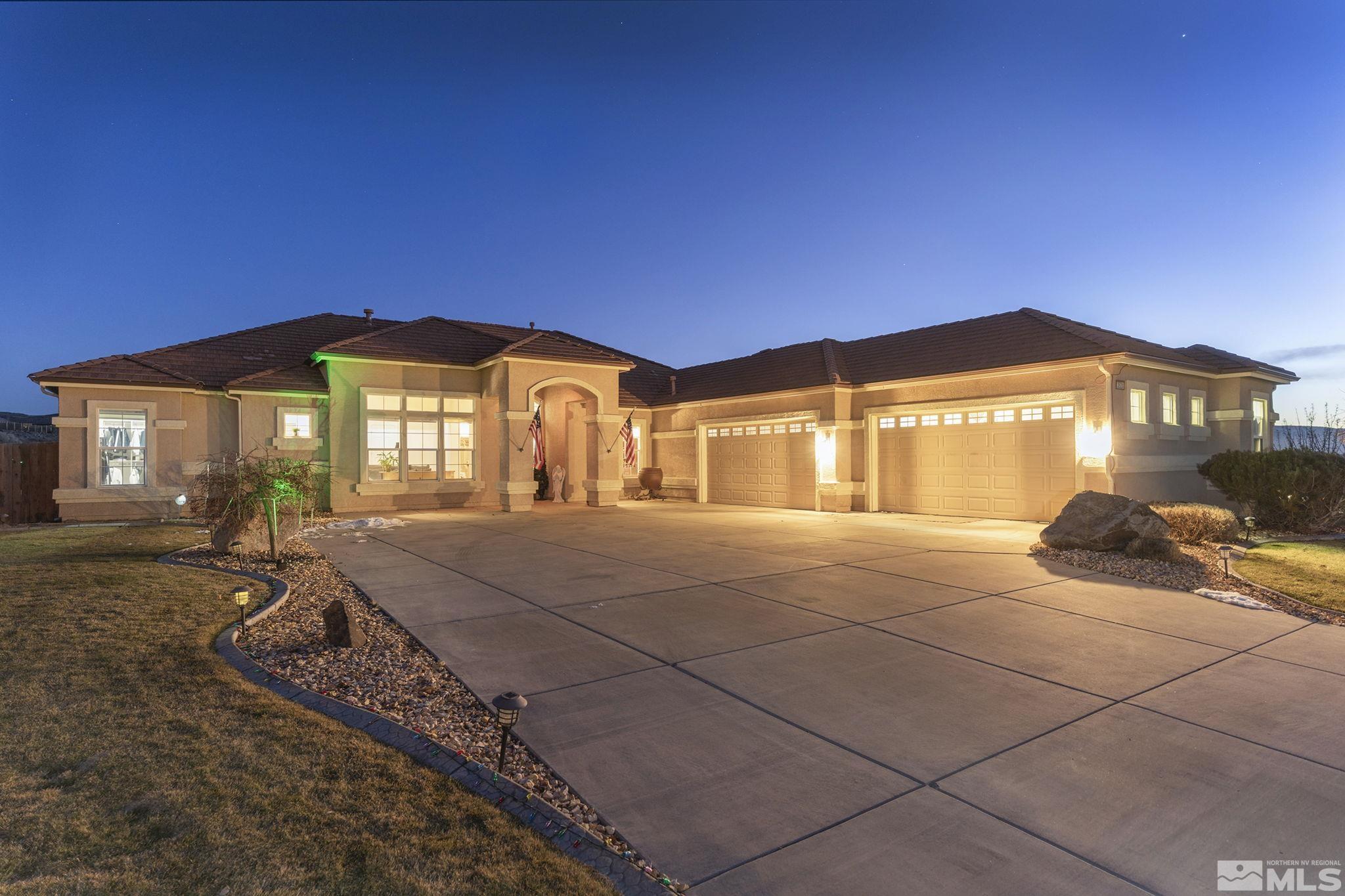 3528 Desert Fox Drive Sparks, NV 89436 - Photo 35 of 35 a view of a house with a yard and sitting area