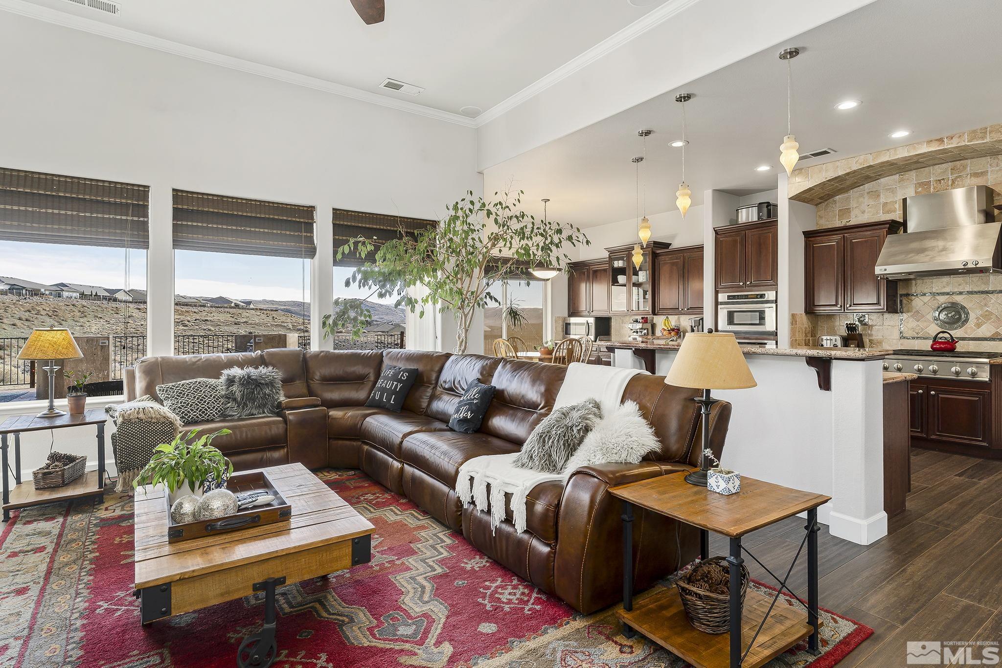 3528 Desert Fox Drive Sparks, NV 89436 - Photo 4 of 35 a living room with furniture and a large window