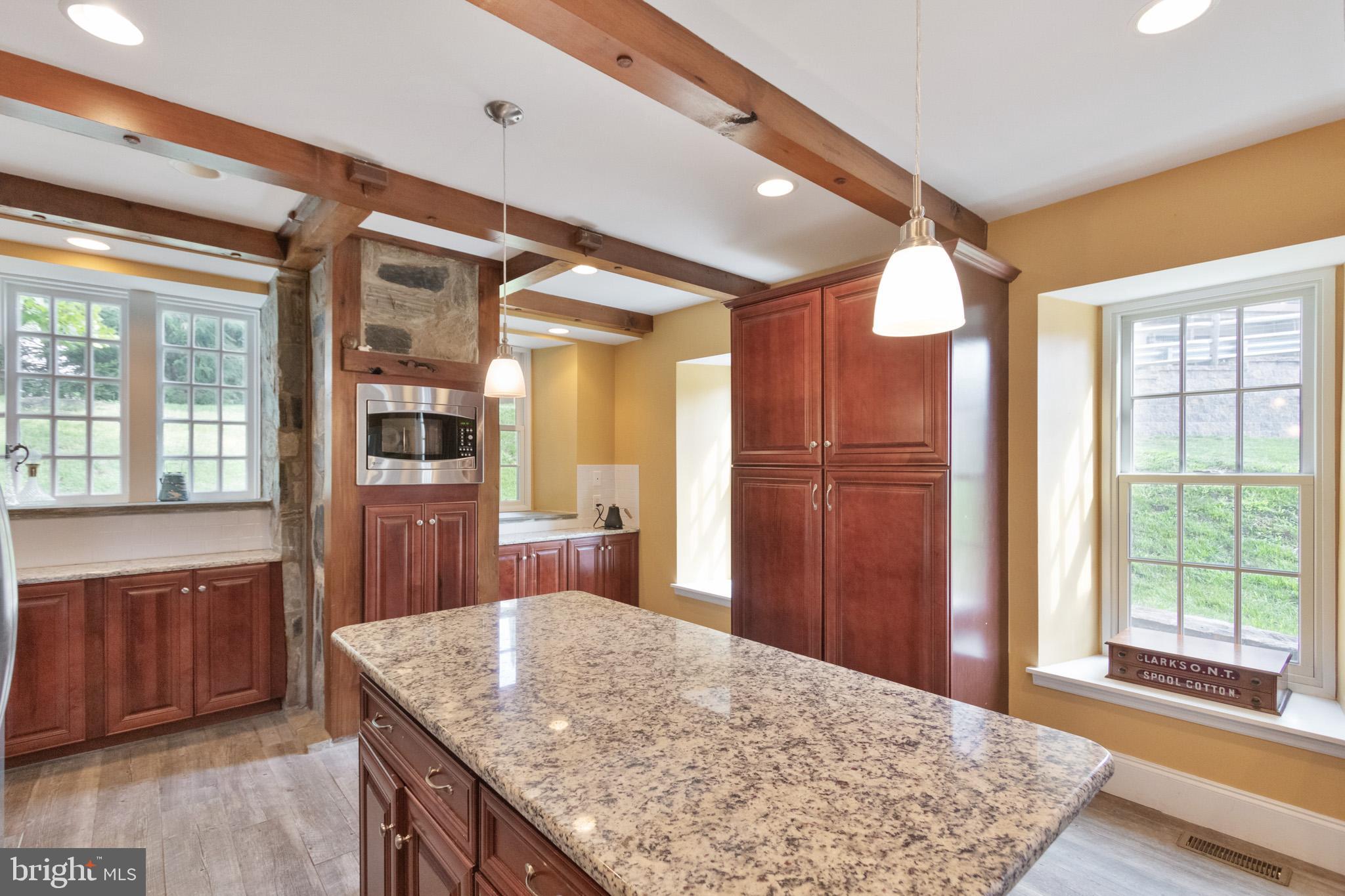 300 Ravenscliff Drive Springfield, PA 19064 - Photo 11 of 45 KITCHEN ISLAND, WALL MICROWAVE