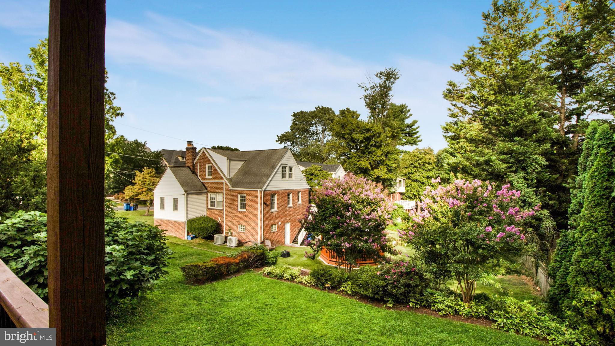 8933 Colesville Road Silver Spring, MD 20910 - Photo 25 of 31 aerial view of a house with a yard