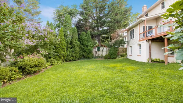 a view of outdoor space and yard