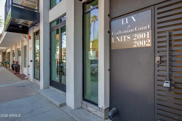 a view of a front door of the house