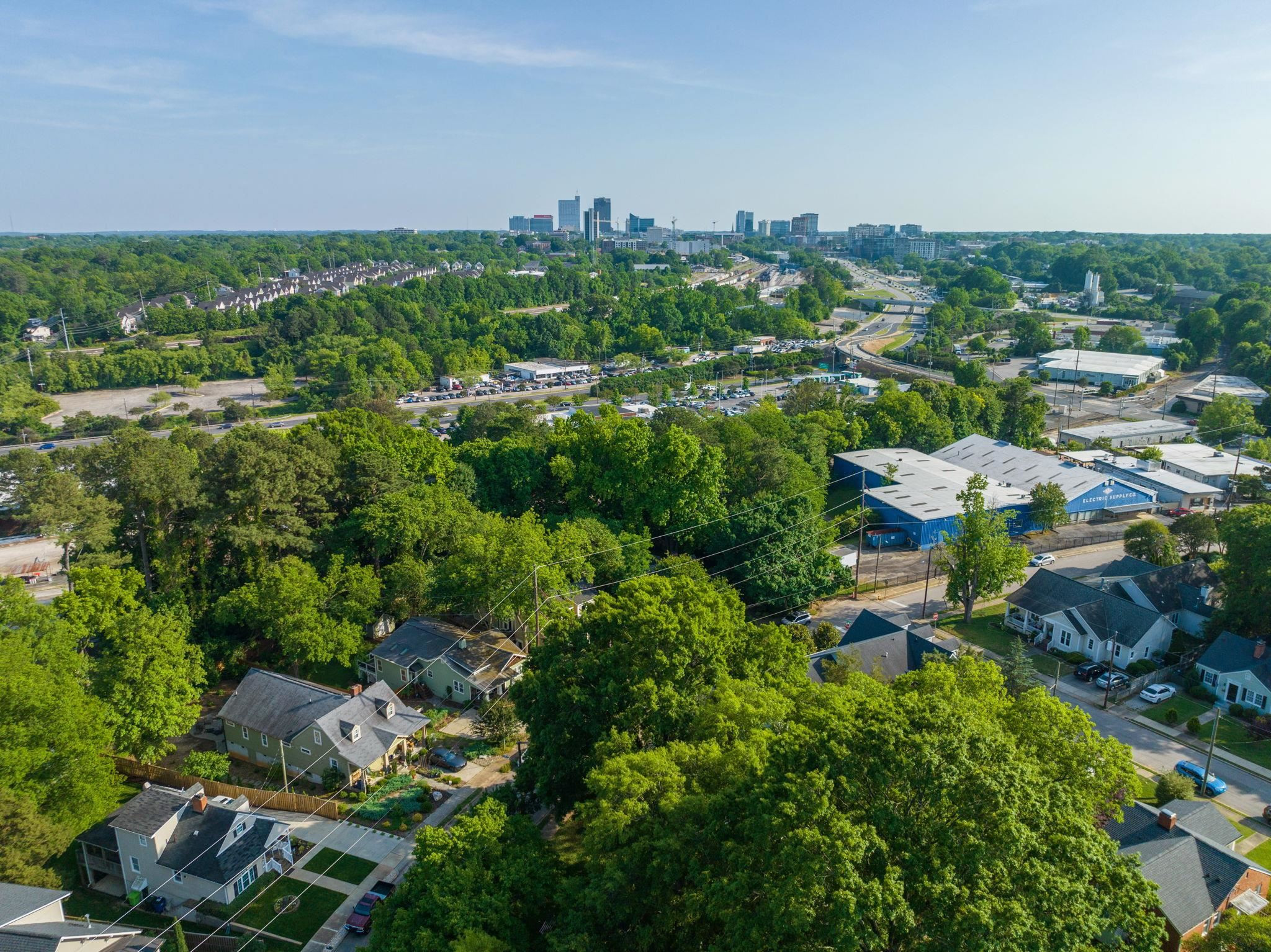 1610 Bickett Boulevard Raleigh, NC 27608 - Photo 11 of 44 an aerial view of multiple house