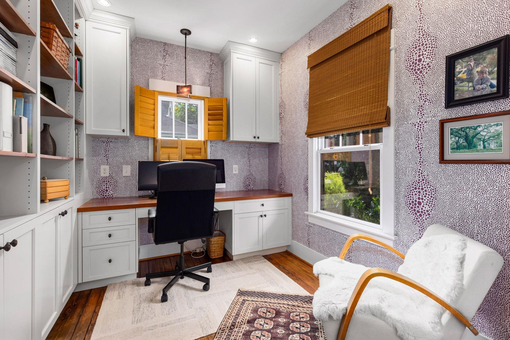 1610 Bickett Boulevard Raleigh, NC 27608 - Photo 16 of 44 a view of a kitchen with workspace and a window