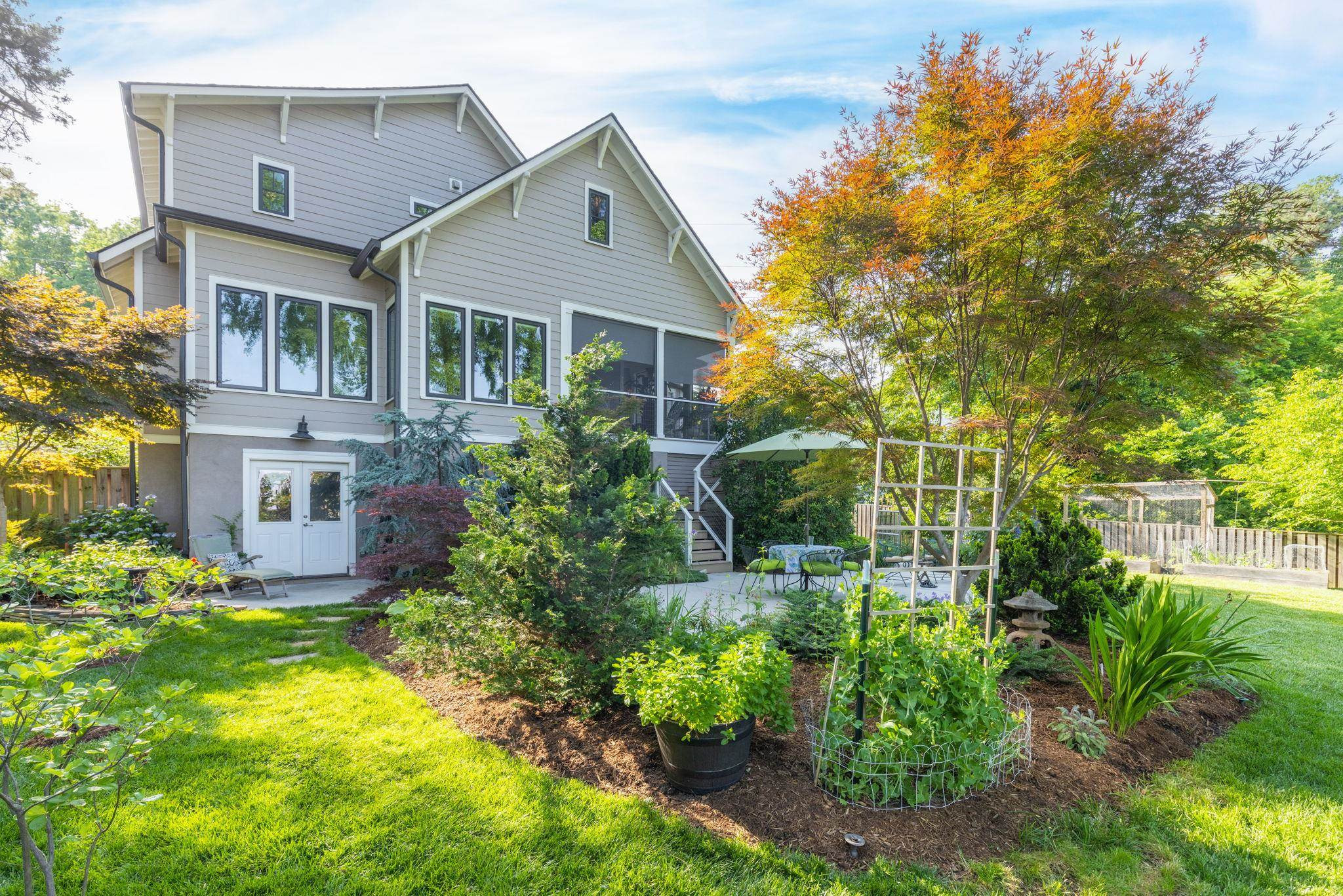 1610 Bickett Boulevard Raleigh, NC 27608 - Photo 6 of 44 front view of a house with a yard