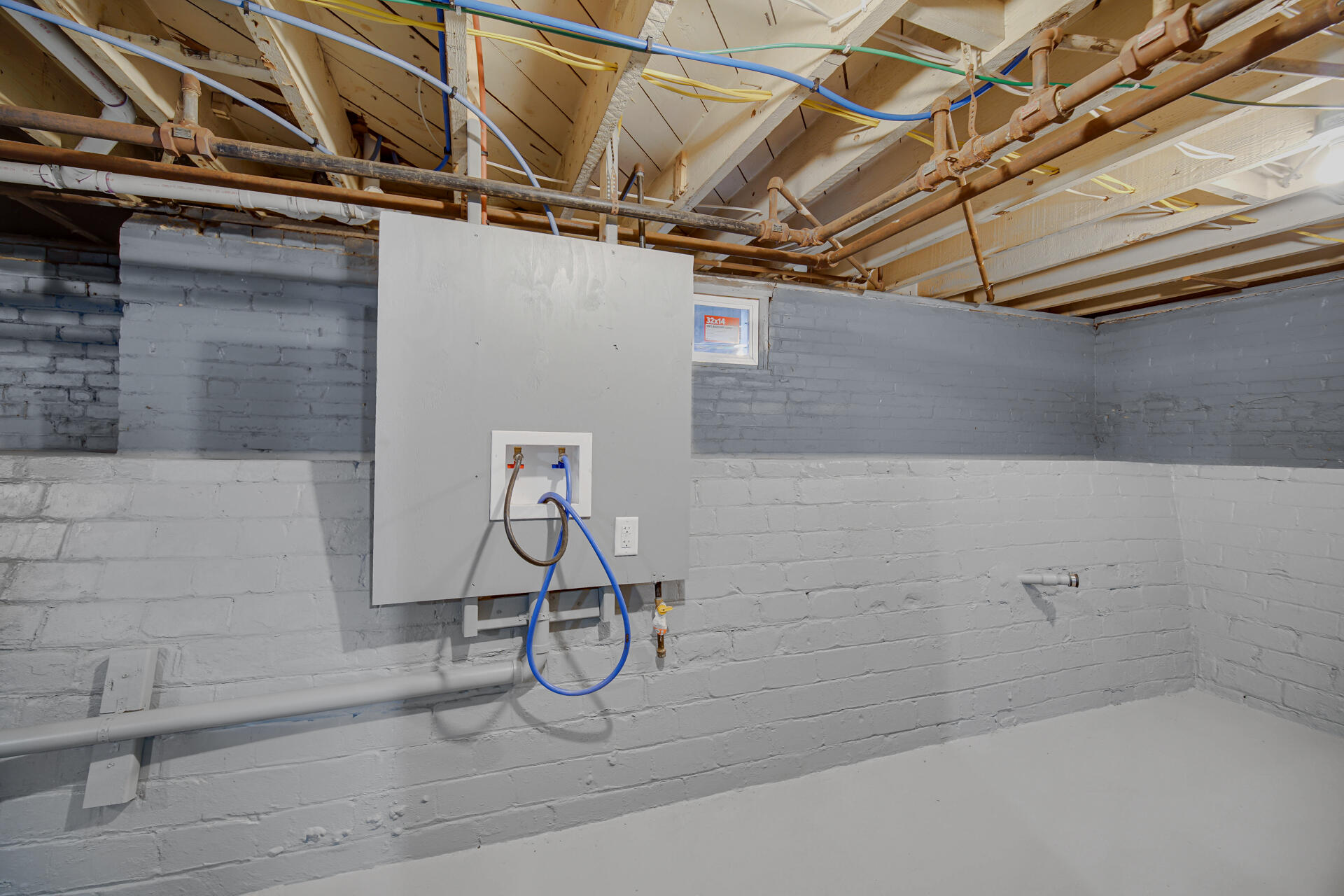 411 E Street La Porte, IN 46350 - Photo 32 of 33 a view of a room with racks on the wall