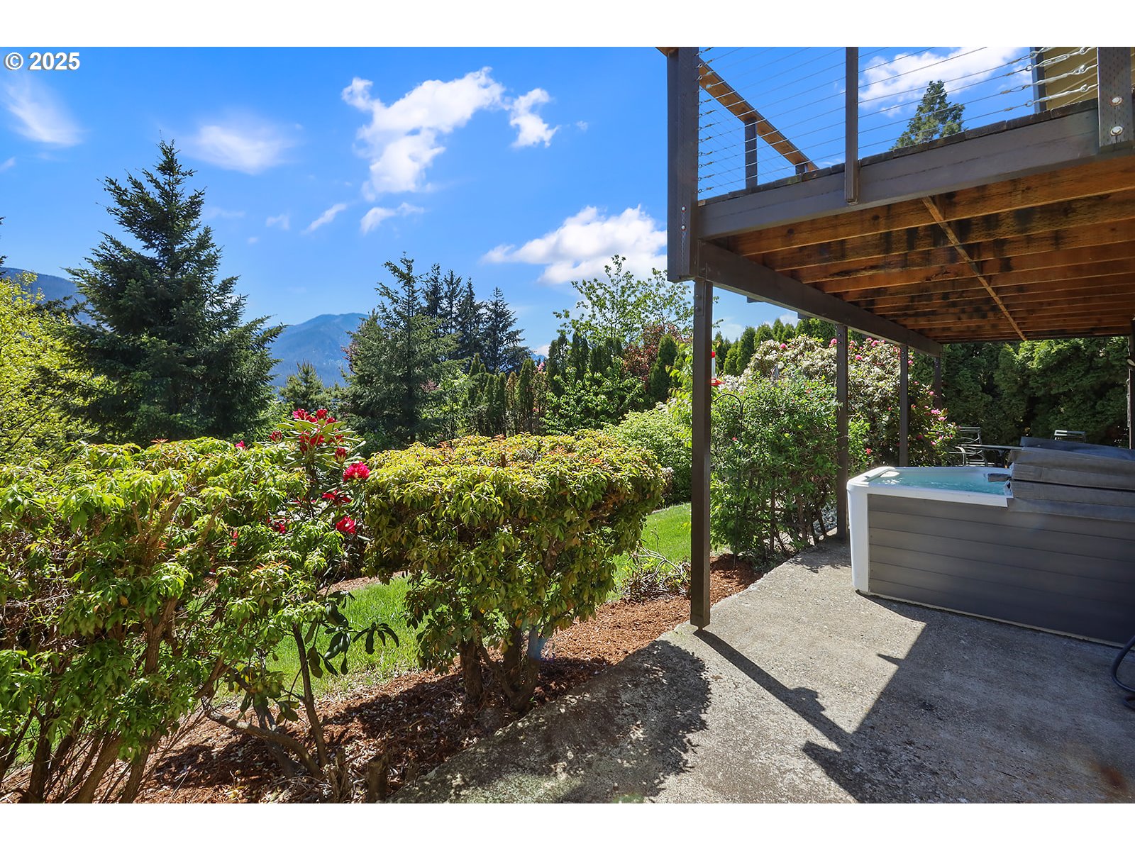 101 Allen Street Carson, WA 98610 - Photo 29 of 48 a view of a backyard