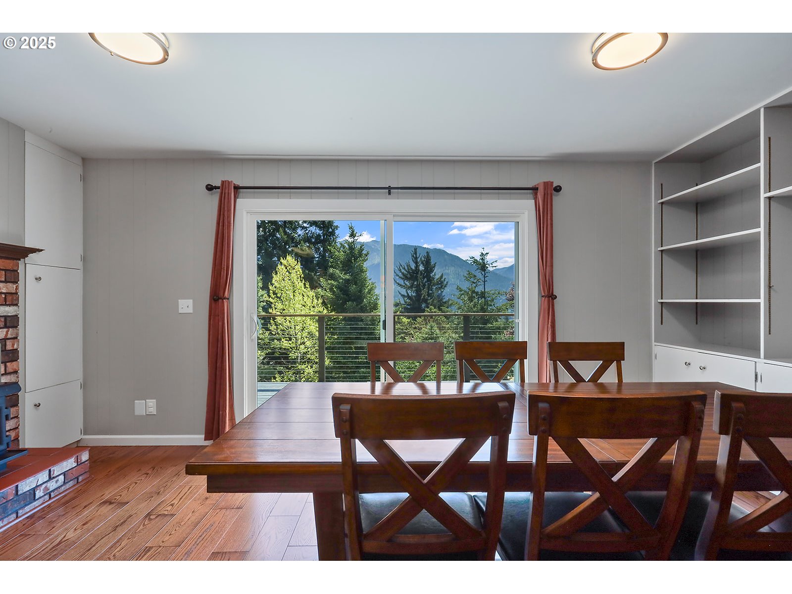 101 Allen Street Carson, WA 98610 - Photo 6 of 48 a view of a dining room with furniture window and outside view