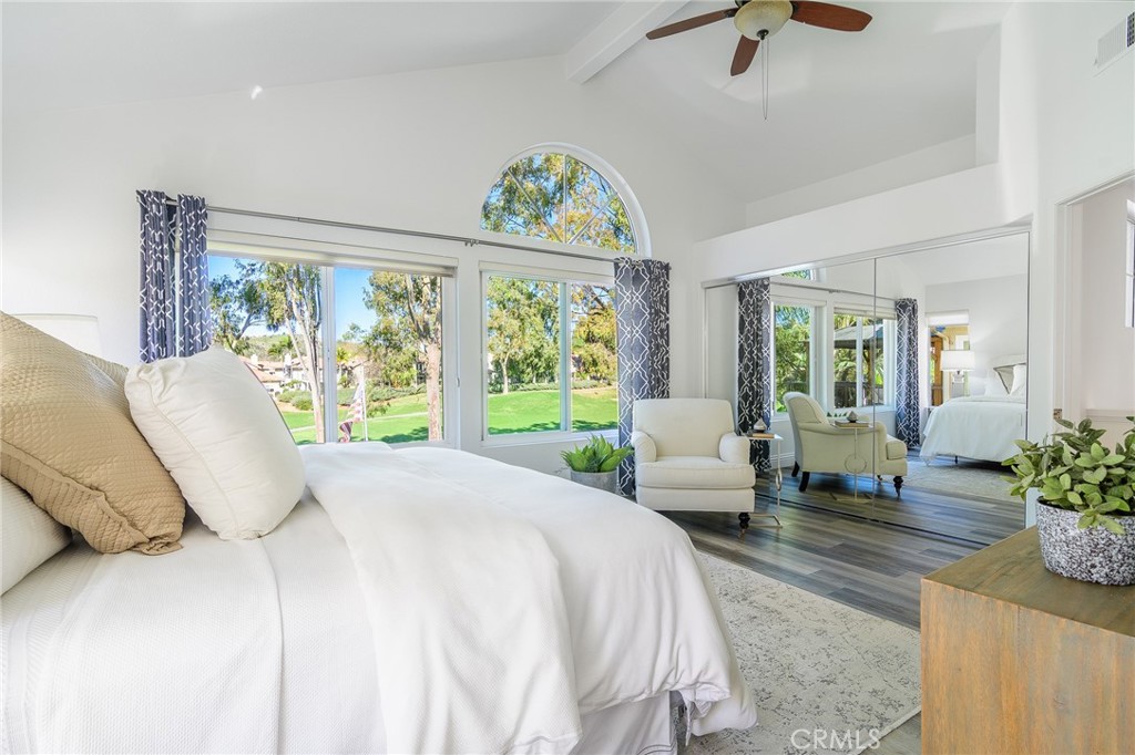 5 Telliz Rancho Santa Margarita, CA 92688 - Photo 37 of 58 a bedroom with a bed and a large window