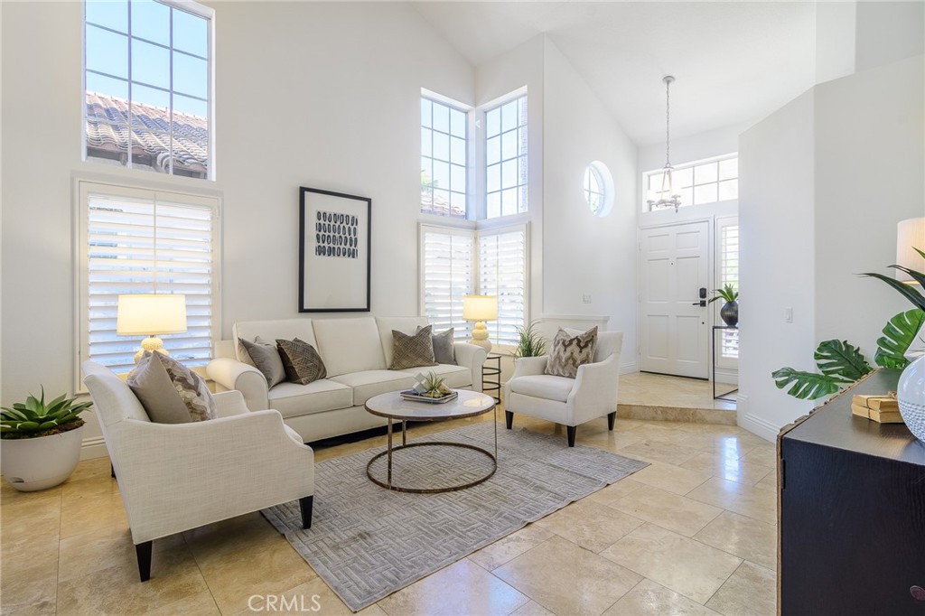 5 Telliz Rancho Santa Margarita, CA 92688 - Photo 8 of 58 a living room with furniture and a large window