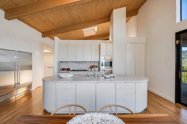 a outdoor space with furniture