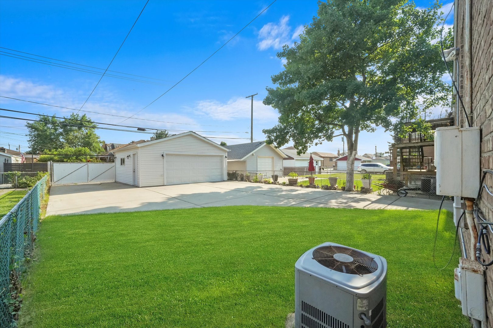 4353 West Marquette Road Chicago, IL 60629 - Photo 37 of 47 a view of a backyard with a garden and entertaining space