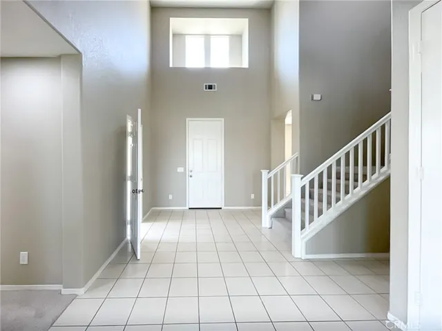 a view of an entryway door