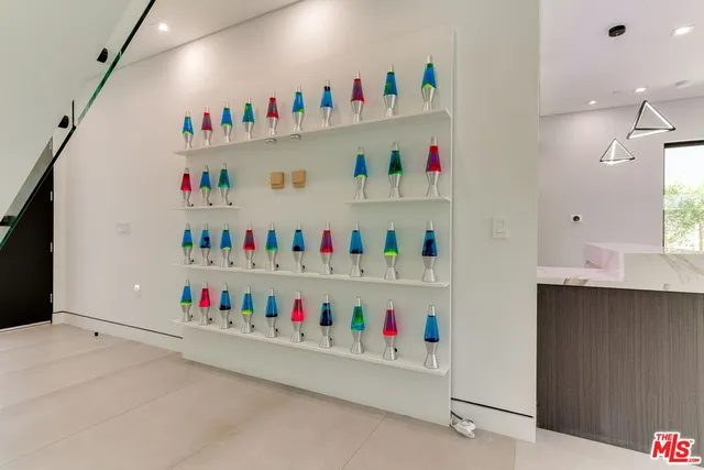 a view of a hallway with entryway